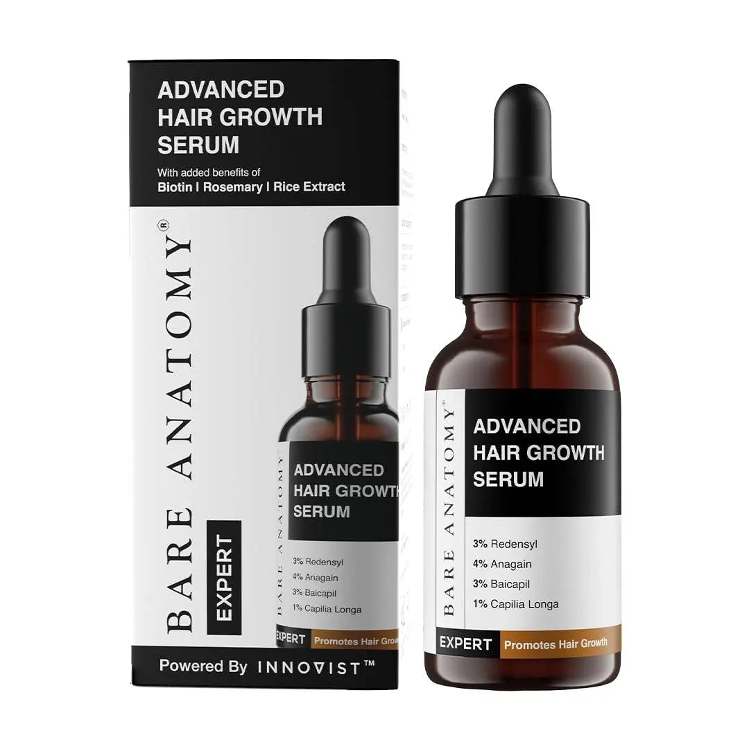 Bare Anatomy Expert Anti-Dandruff Shampoo + 30ml Advanced Hair Growth Serum