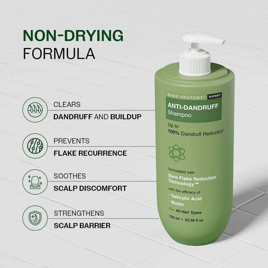 Anti Dandruff Shampoo with Salicylic Acid & Biotin -250Ml