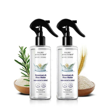Pack of 2 Bare Anatomy Rosemary Water Spray with Rice Water