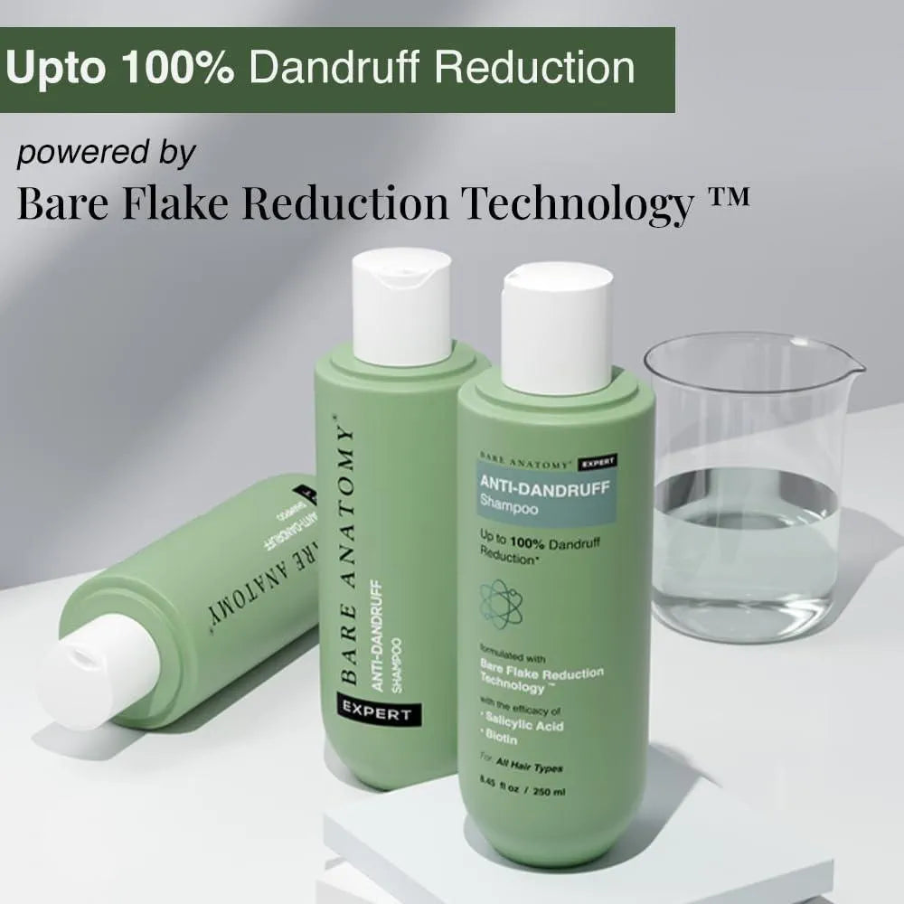 Bare Anatomy Anti-Dandruff Shampoo + 200ml Rosemary Water Spray